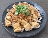 簡単☆和風 麻婆豆腐で！あんかけうどん作り方10写真
