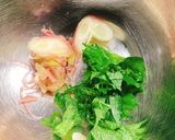 ササミと香味野菜の冷菜作り方3写真