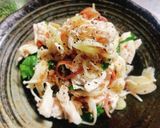 ササミと香味野菜の冷菜作り方5写真