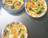 もやしブロッコリー味噌キムチ炒味野菜炒め作り方14写真