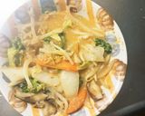 もやしブロッコリー味噌キムチ炒味野菜炒め作り方15写真