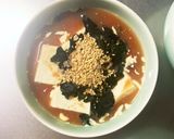 全てレンジ簡単ミネストローネ風味湯豆腐作り方8写真