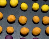 米粉と野菜パウダーのカラフルボーロ作り方7写真