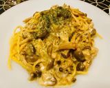 安く作る松茸香る木こり風パスタ作り方10写真