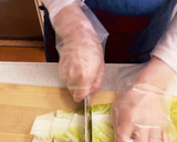豚肉と厚揚げと白菜のとろーり和風煮作り方1写真