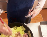 豚肉と厚揚げと白菜のとろーり和風煮作り方6写真