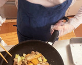 豚肉と厚揚げと白菜のとろーり和風煮作り方7写真