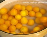 ジュワ〜っと甘い、きんかんの甘露煮♪作り方3写真