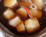 里芋の煮物〜唐辛子とゴマ油入り〜作り方6写真