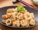 管理栄養士の★ちくわの食養生カレー白和え作り方4写真