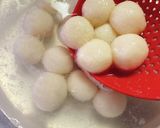 白玉粉★豆腐でフワフワみたらし団子作り方5写真