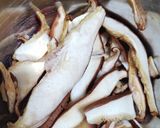 無水鍋ひきずり＊鶏肉すき焼き給食風作り方2写真