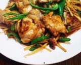 簡単☆鶏肉の青椒肉絲作り方5写真