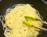 柚子胡椒のペペロンチーノ作り方5写真