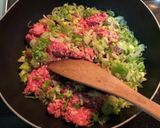 納豆と卵の2色丼作り方2写真