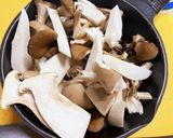 鮭とキノコの炊き込みご飯作り方2写真