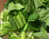 お昼ごはんに☆和風小松菜カレー作り方1写真