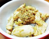 鶏もも肉に長ねぎ・しょうが・ニンニク丼。作り方8写真