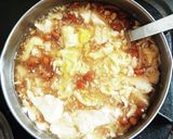 なめこと崩し豆腐のかき玉あんかけスープ作り方4写真