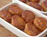 お弁当のおかずに！ミニハンバーグ&パスタ作り方10写真