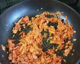 キムチだけのチャーハン作り方2写真