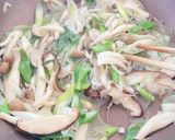 ネギじゃこキノコの和風パスタ作り方4写真