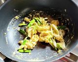 にんにくの葉の卵炒め作り方7写真