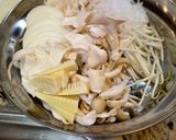 ホタテと豚肉の簡単#寄せ鍋作り方4写真