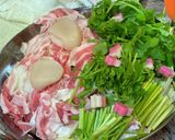 ホタテと豚肉の簡単#寄せ鍋作り方5写真