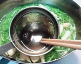 水菜と豆腐の味噌汁作り方2写真
