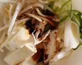 オイスターソースでレンチン豆腐の煮込み作り方2写真