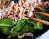 豚肉とピーマンのオイスター炒め作り方5写真