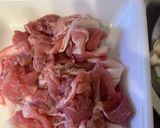 レタス、ピーマン、椎茸、豚肉のアジア炒め作り方1写真