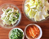 自家製キムチの素を使った白菜のキムチ作り方1写真