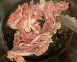 レタス、ピーマン、椎茸、豚肉のアジア炒め作り方6写真