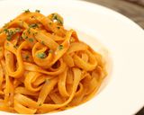濃厚！伊勢海老のアメリケーヌソースパスタ作り方18写真