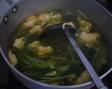 2品一緒に❤玉ねぎの丸ごと煮&水菜スープ作り方10写真