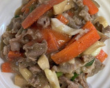 豚肉の甘辛マヨ炒め作り方6写真