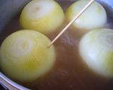 2品一緒に❤玉ねぎの丸ごと煮&水菜スープ作り方7写真