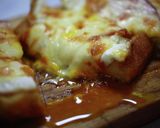 トロ～リ半熟目玉焼きでハムチートースト作り方9写真