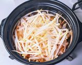 坦々風豚バラもやし鍋作り方5写真