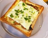 蒲焼缶詰でテリヤキトースト作り方4写真
