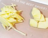 春キャベツとりんごの甘口コールスロー作り方3写真