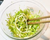 春キャベツとりんごの甘口コールスロー作り方6写真