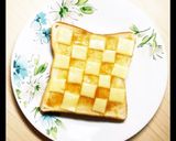 シナモン香るチョコシロップチーズトースト作り方10写真