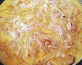 フライパンで一気に親子丼！作り方6写真