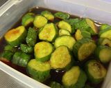 我が家のきゅうりの醤油漬け作り方8写真