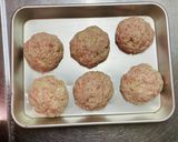 簡単！材料四つのアレルギー対応ハンバーグ作り方6写真