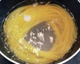 鮭といくらの親子パスタ作り方1写真