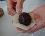 ☆レンジでイチゴ大福☆作り方9写真